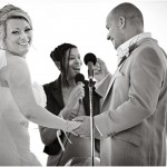 Standing positions for wedding ceremonies