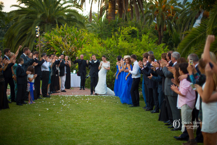 822 ways to end a wedding ceremony