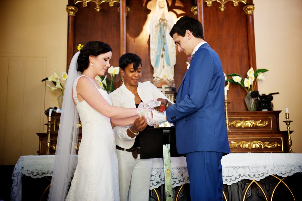 wedding ceremony Palacete las Cazulas