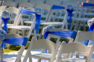 Wedding chair styling
