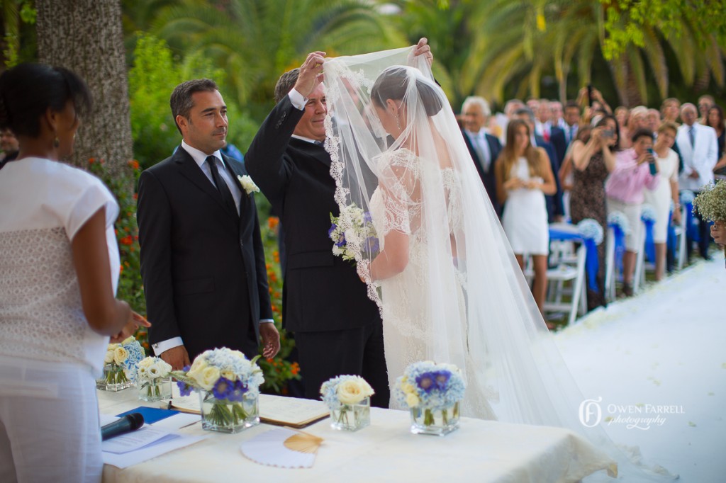 garden wedding ceremony 