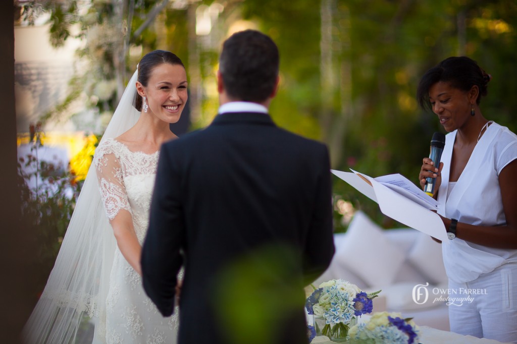 garden wedding ceremony 