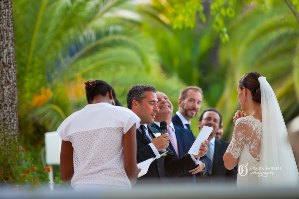 garden wedding ceremony 