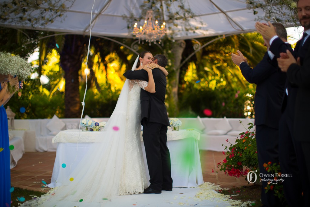 wedding ceremony in Spain