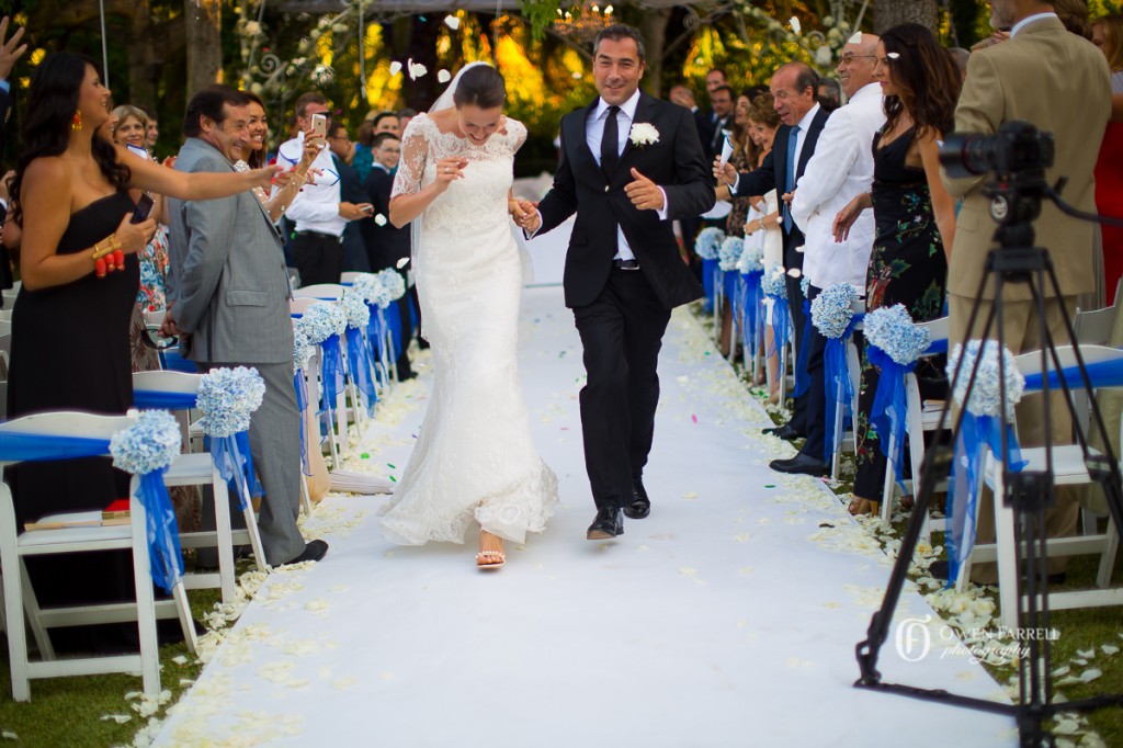 wedding ceremony in Spain