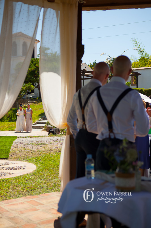 wedding entrance