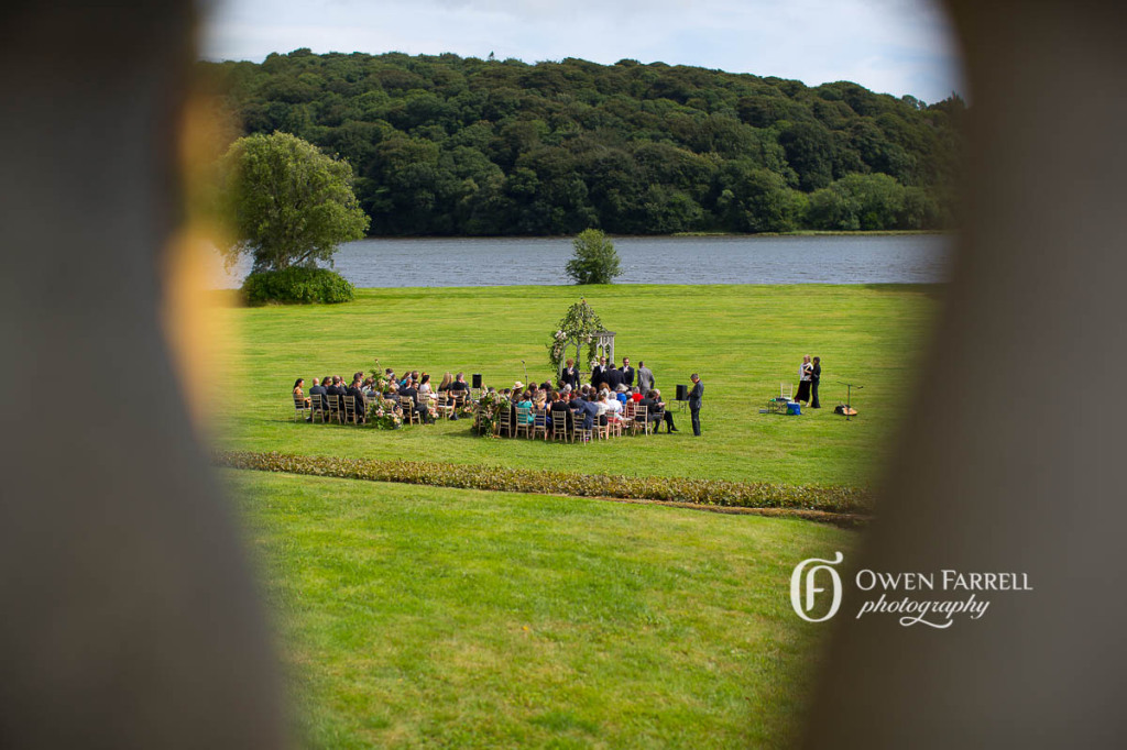 Wedding ceremony in Ireland