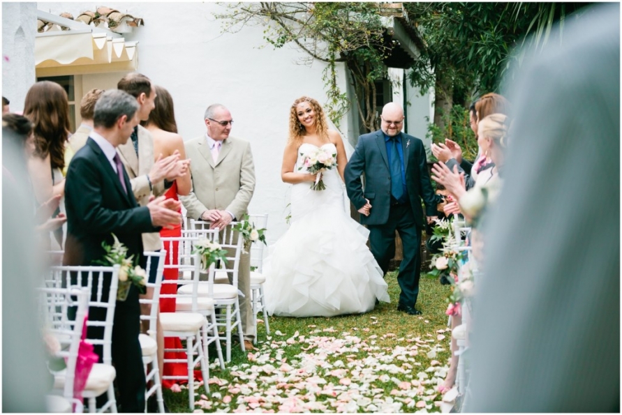 Garden wedding in Spain