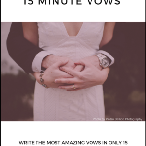 15 Minute Wedding Vows