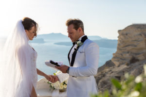 Santorini Wedding Ceremony