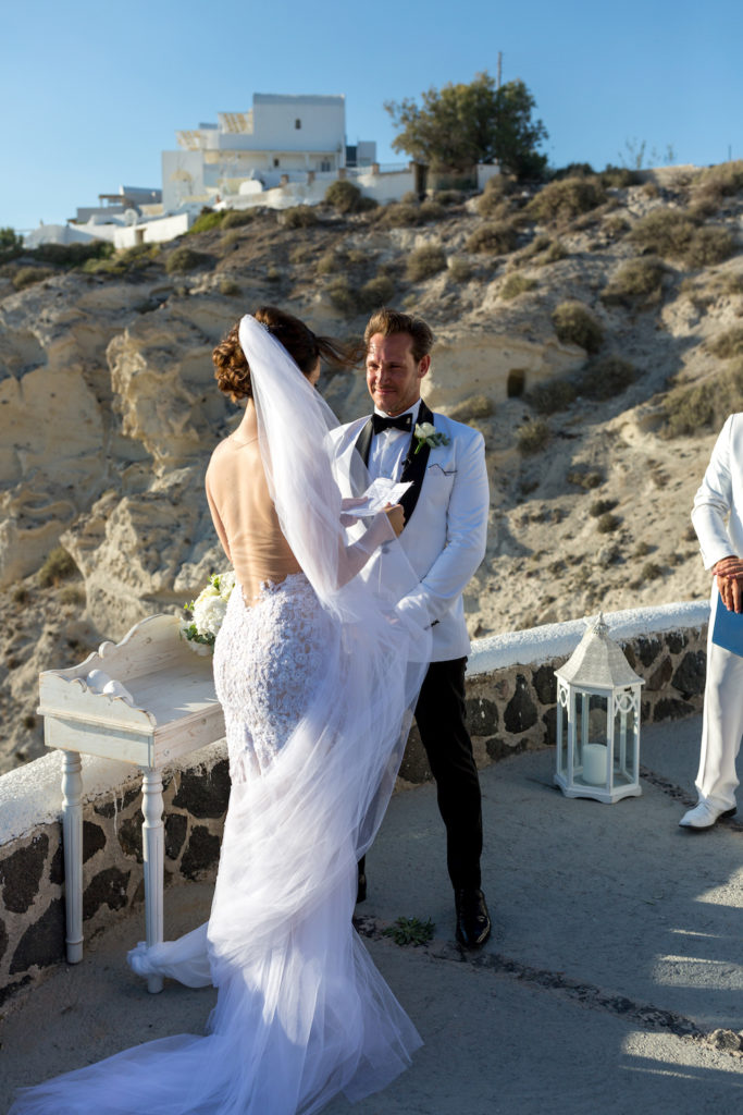 Santorini Wedding Ceremony