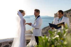 Santorini Wedding Ceremony