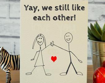 Funny Valentines Day card ETSY