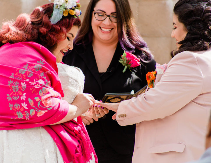 Frida Kahlo themed wedding