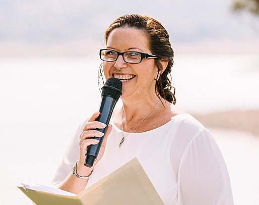 Wedding celebrant Gayle Armitage