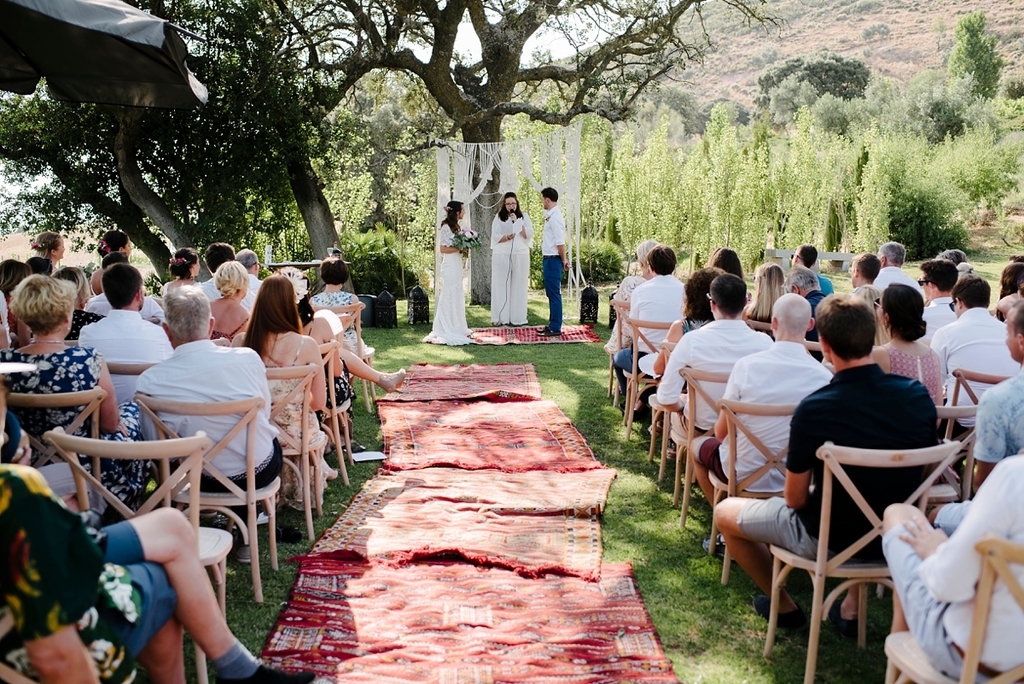 Boho outdoor wedding by Pedro Bellido Photography