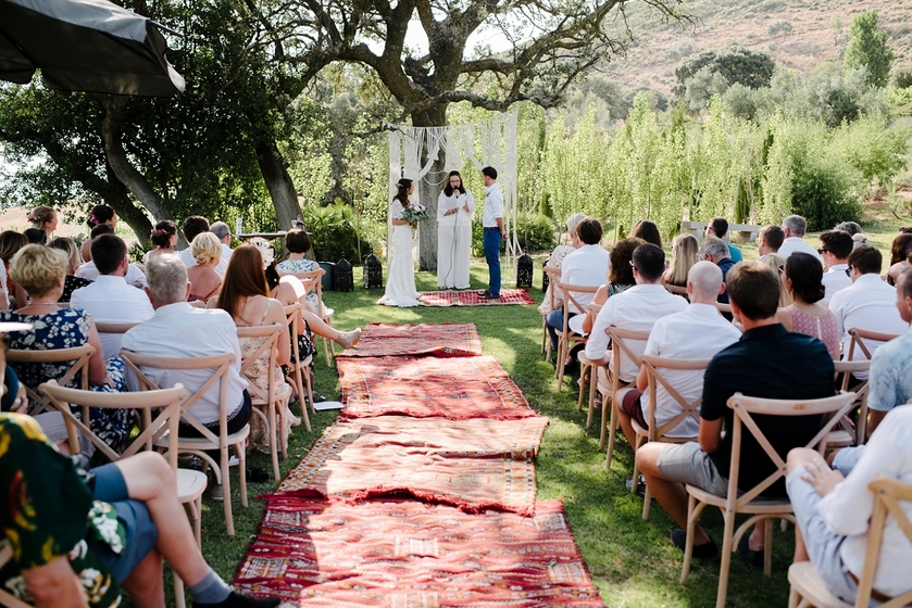 Boho outdoor wedding by Pedro Bellido Photography