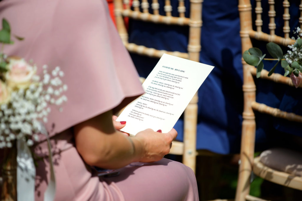 Humanist wedding ceremony Buckinghamshire