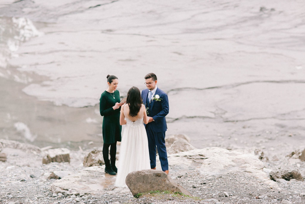 Elopement on Lake Oeschinen, Switzerland