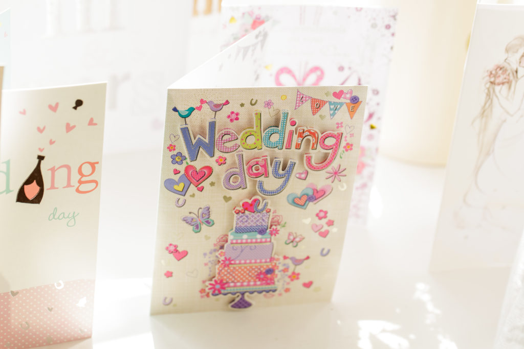 Emma and Alex wedding card