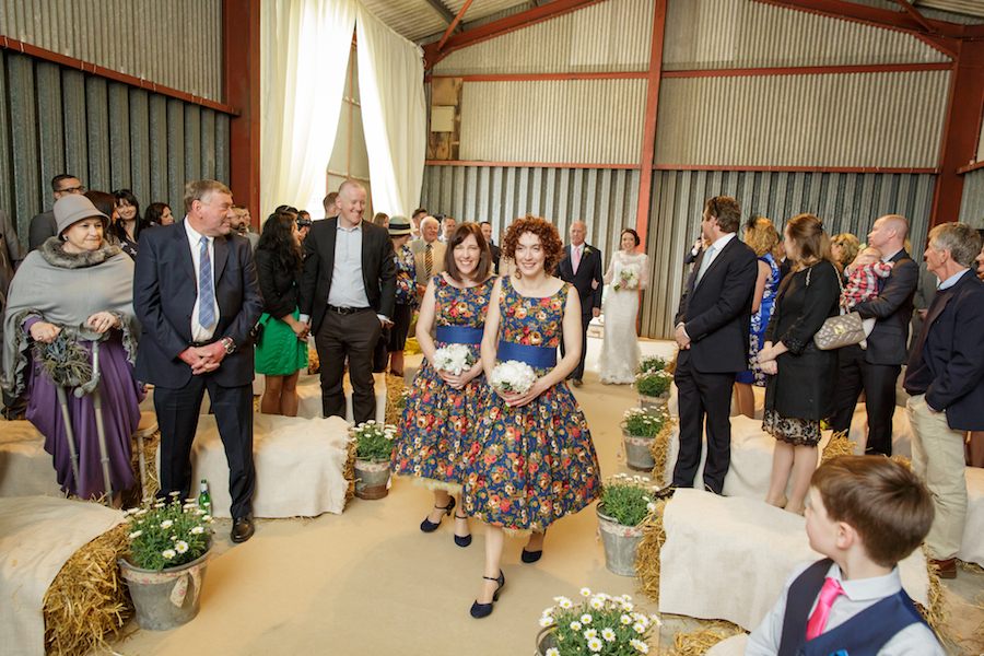 Alex and Emma farm wedding