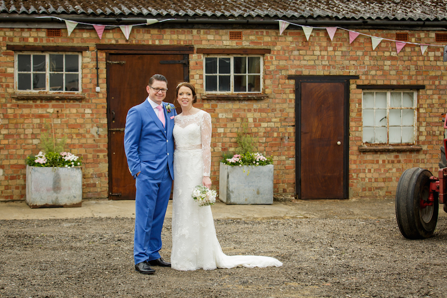 Alex and Emma farm wedding