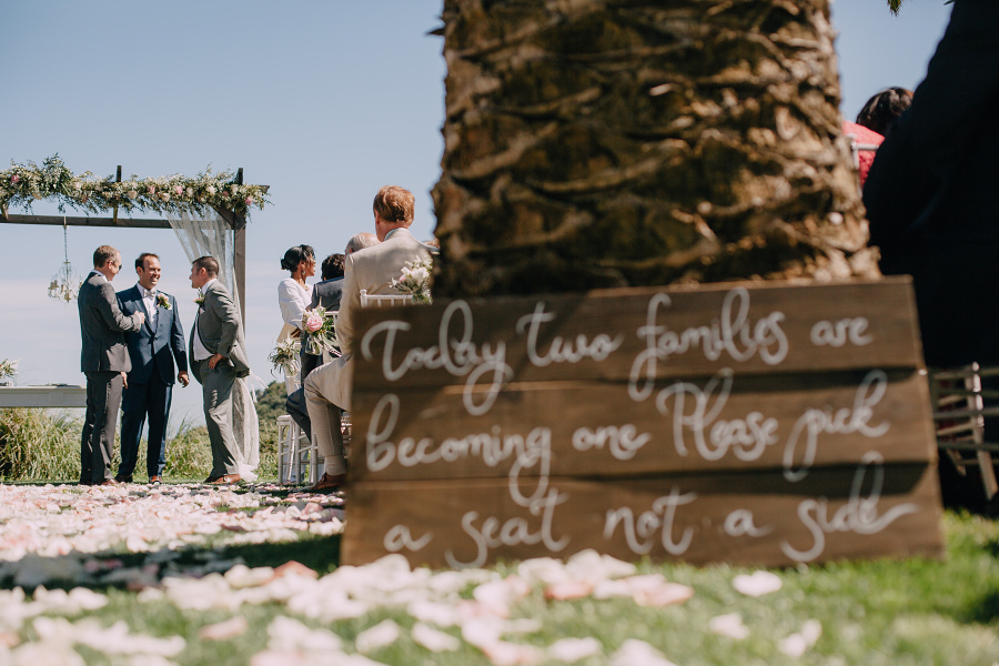 wedding signage