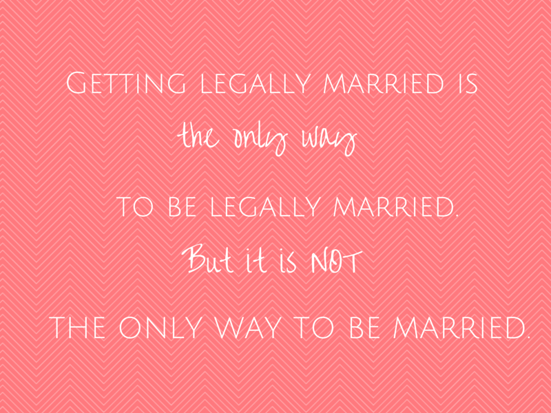 Getting legally married (2)