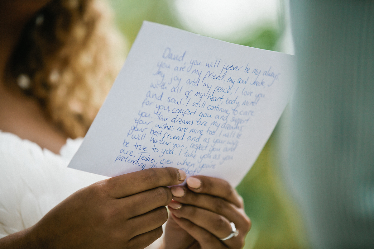 Sharing your love story during your ceremony - Engaged and Ready