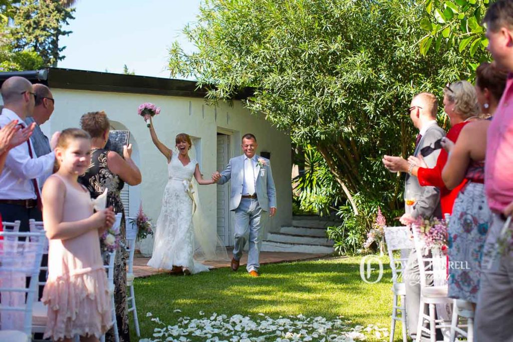Garden wedding in Spain