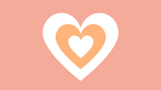 heart design blog post