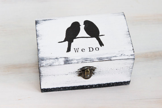 Wedding ring box