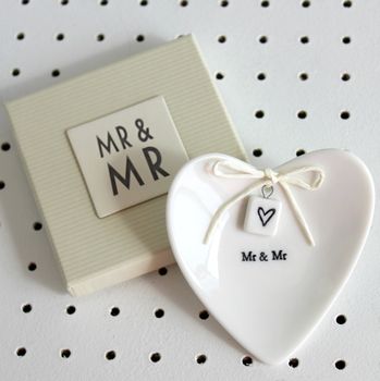 http://www.notonthehighstreet.com/poshtottydesignsinteriors/product/mr-and-mr-ceramic-ring-dish