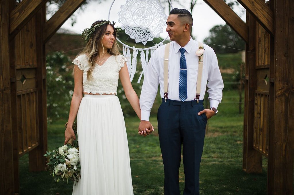 Jesse and Lauren wedding day Photo by Adrianna Ybarra
