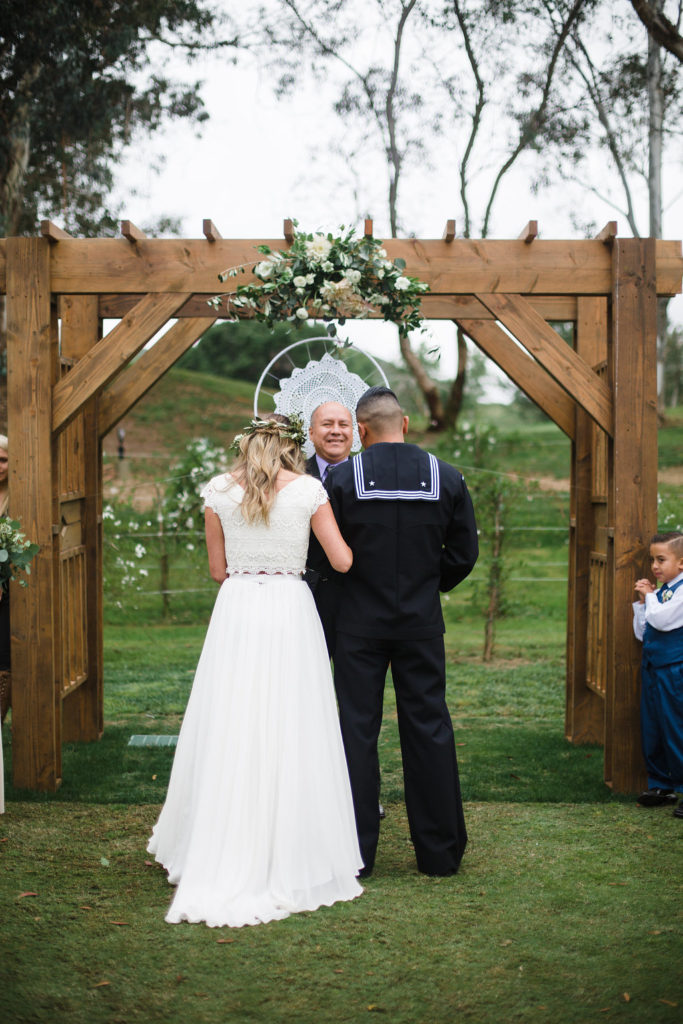 Jesse and Lauren wedding ceremony