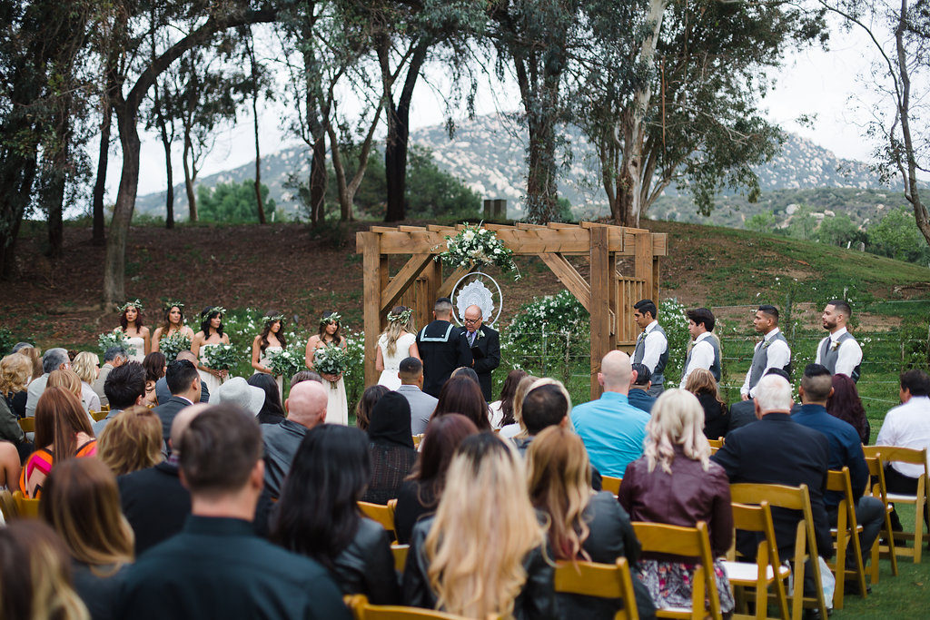 Jesse and Lauren wedding ceremony