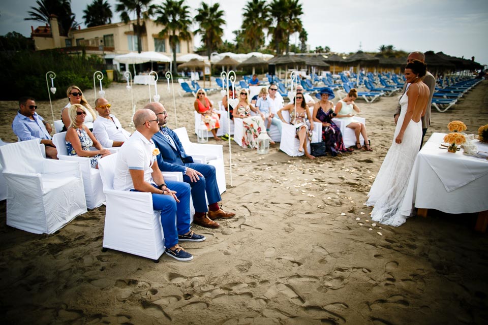 Faye and Lee listening as their guests share their words of wisdom.